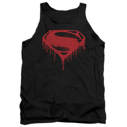 Batman v Superman Splattered - Men's Tank Top Men's Tank Batman   