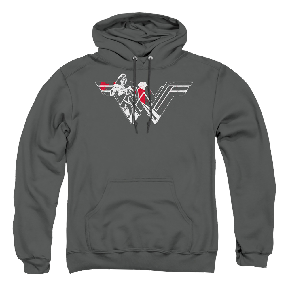 Batman v Superman Wonder Splatter Logo - Pullover Hoodie Pullover Hoodie Batman   