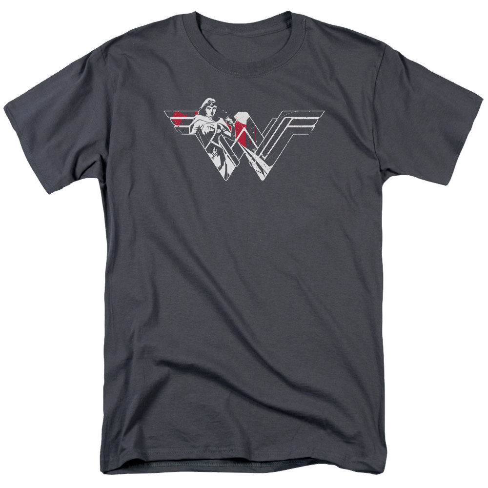 Batman v Superman Wonder Splatter Logo - Men's Regular Fit T-Shirt Men's Regular Fit T-Shirt Batman   