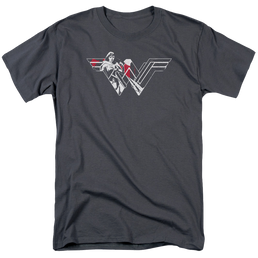 Batman v Superman Wonder Splatter Logo - Men's Regular Fit T-Shirt Men's Regular Fit T-Shirt Batman   