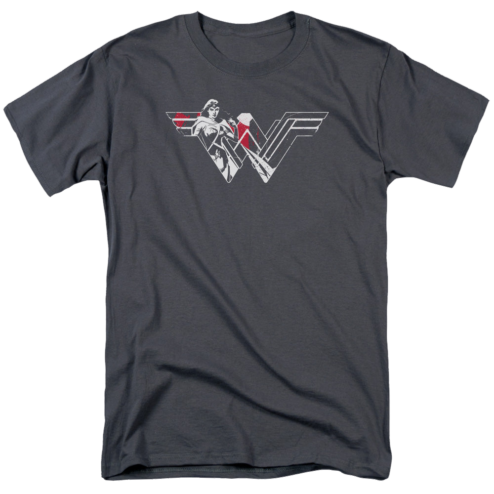 Batman v Superman Wonder Splatter Logo - Men's Regular Fit T-Shirt Men's Regular Fit T-Shirt Batman   