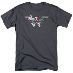 Batman v Superman Wonder Splatter Logo - Men's Regular Fit T-Shirt Men's Regular Fit T-Shirt Batman   