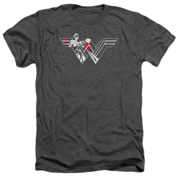Batman v Superman Wonder Splatter Logo - Men's Heather T-Shirt Men's Heather T-Shirt Batman   