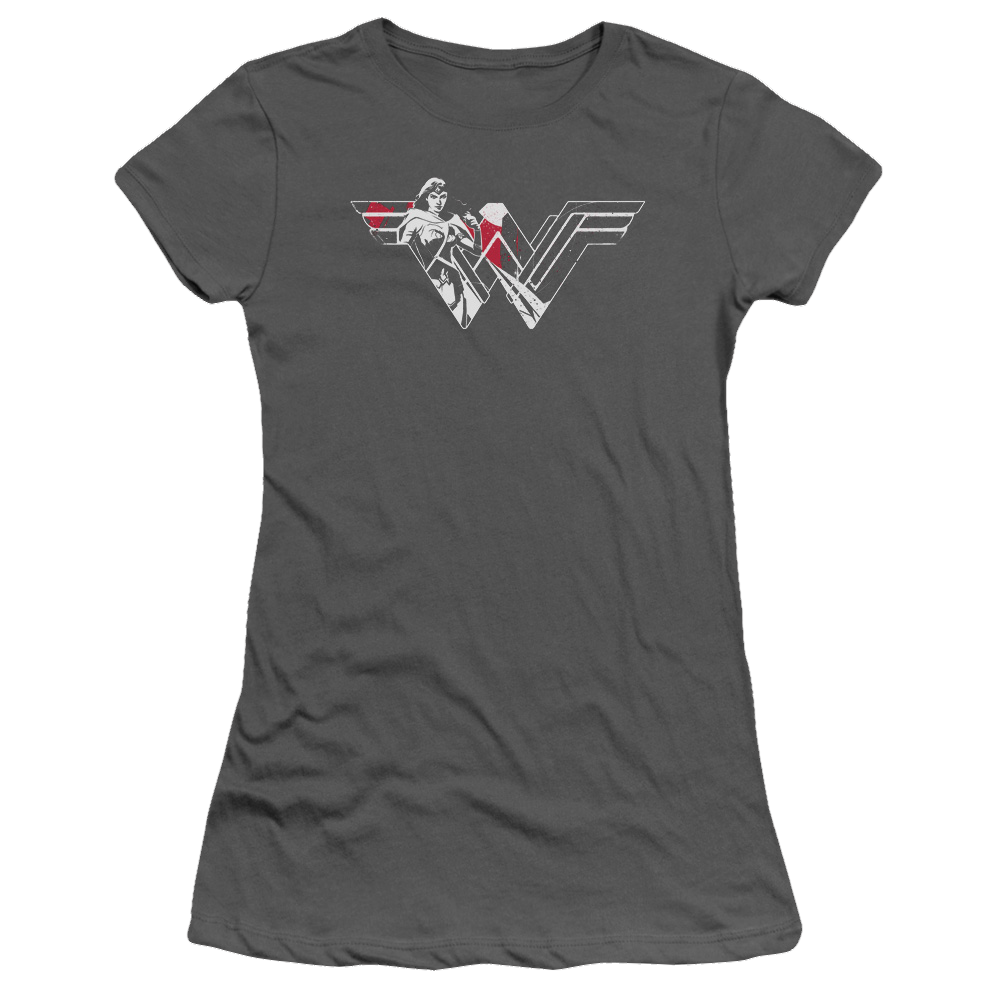 Batman v Superman Wonder Splatter Logo - Juniors T-Shirt Juniors T-Shirt Batman   