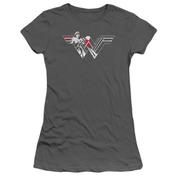 Batman v Superman Wonder Splatter Logo - Juniors T-Shirt Juniors T-Shirt Batman   