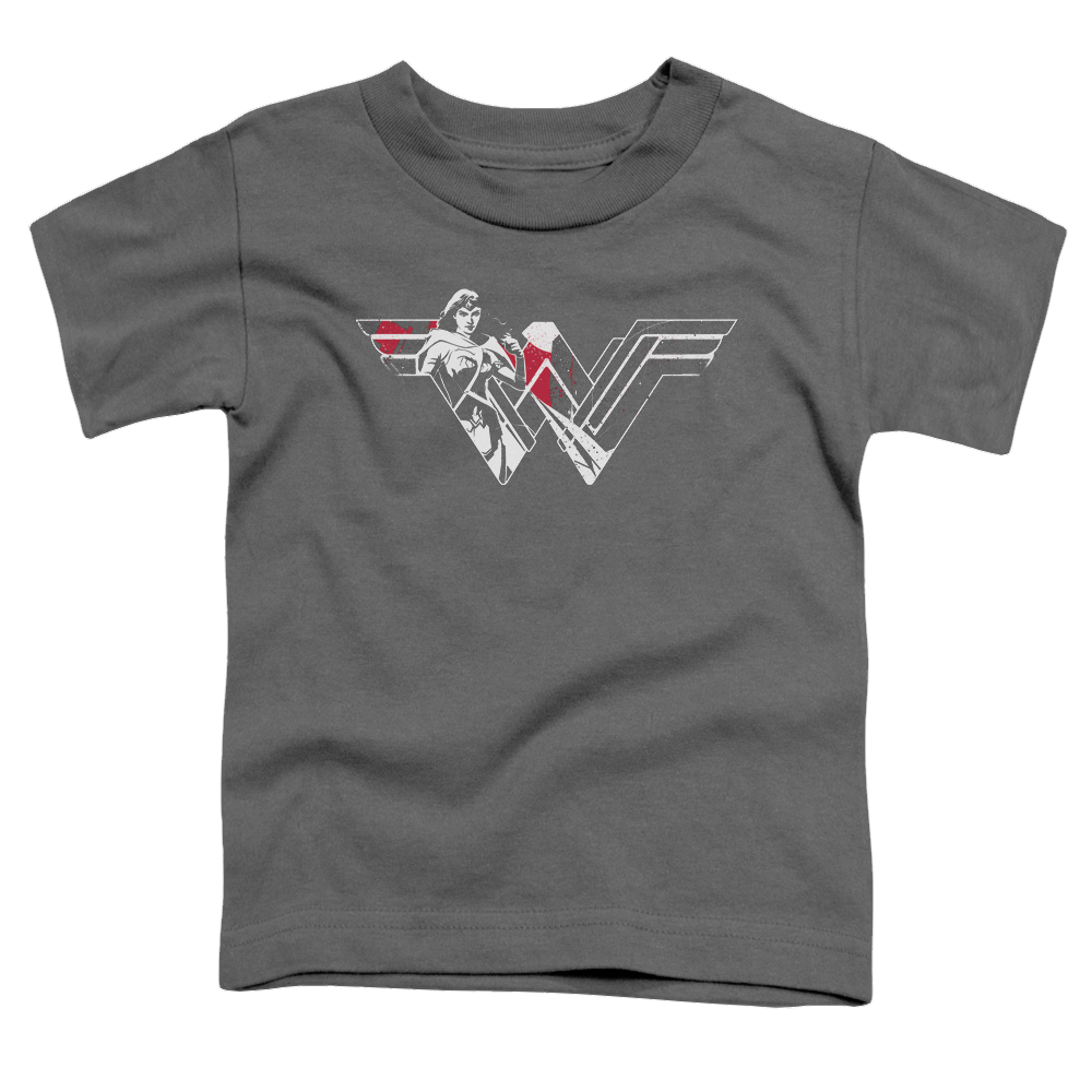 Batman v Superman Wonder Splatter Logo - Kid's T-Shirt Kid's T-Shirt (Ages 4-7) Batman   