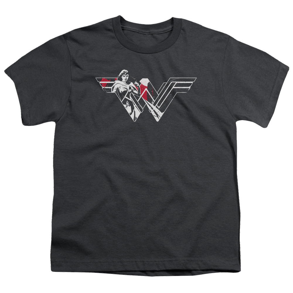 Batman v Superman Wonder Splatter Logo - Youth T-Shirt Youth T-Shirt (Ages 8-12) Batman   