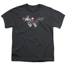 Batman v Superman Wonder Splatter Logo - Youth T-Shirt Youth T-Shirt (Ages 8-12) Batman   