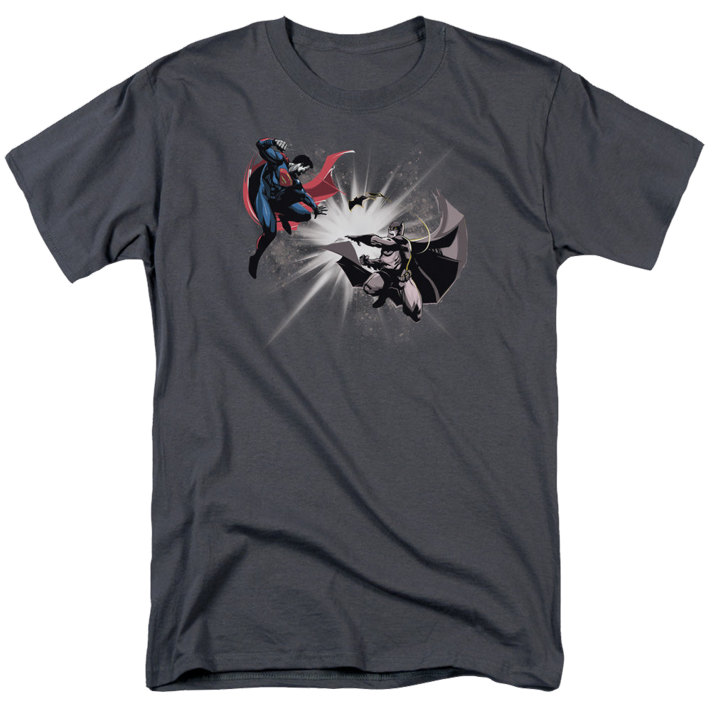 Batman v Superman Fight Burst - Men's Regular Fit T-Shirt Men's Regular Fit T-Shirt Batman   