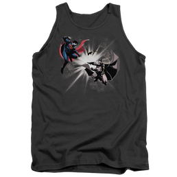 Batman v Superman Fight Burst - Men's Tank Top Men's Tank Batman   