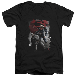 Batman v Superman Choke - Men's V-Neck T-Shirt Men's V-Neck T-Shirt Batman   