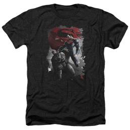 Batman v Superman Choke - Men's Heather T-Shirt Men's Heather T-Shirt Batman   