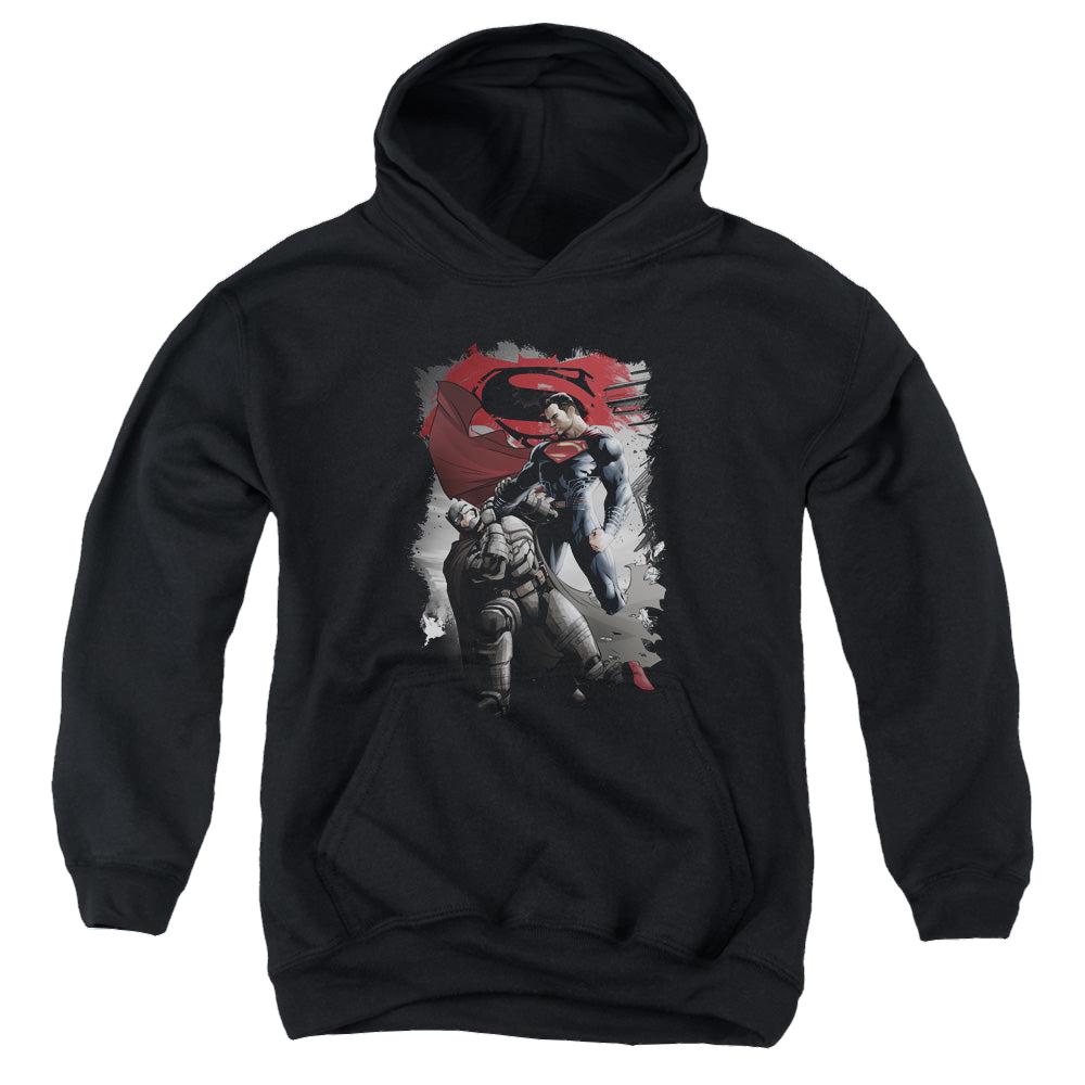 Batman v Superman Choke - Youth Hoodie Youth Hoodie (Ages 8-12) Batman   
