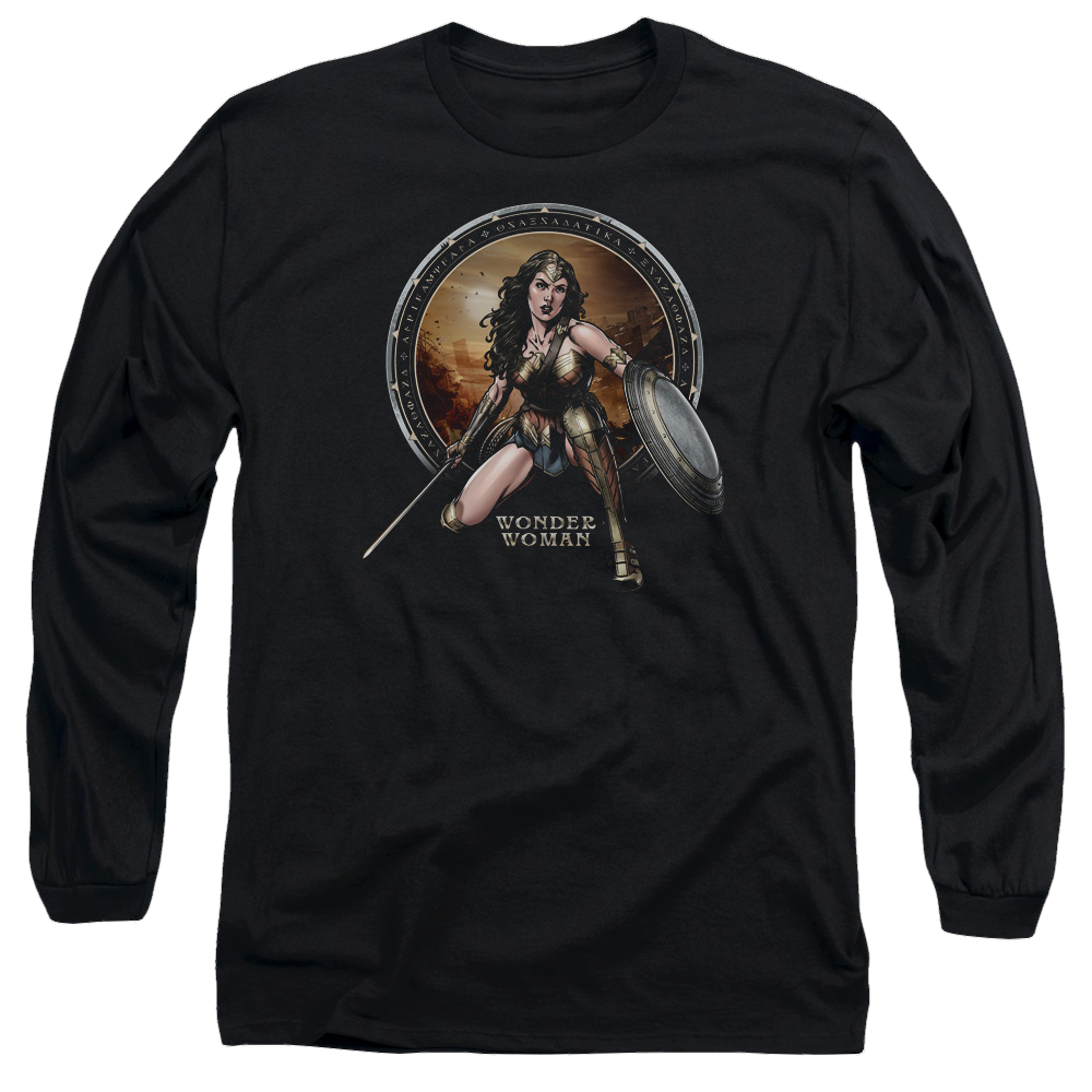 Batman v Superman Batlle Zone - Men's Long Sleeve T-Shirt Men's Long Sleeve T-Shirt Batman   