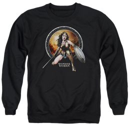 Batman v Superman Batlle Zone - Men's Crewneck Sweatshirt Men's Crewneck Sweatshirt Batman   