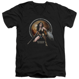 Batman v Superman Batlle Zone - Men's V-Neck T-Shirt Men's V-Neck T-Shirt Batman   