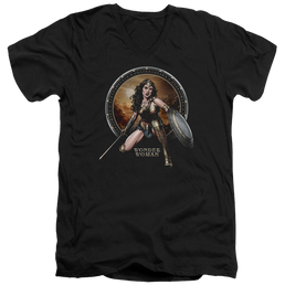 Batman v Superman Batlle Zone - Men's V-Neck T-Shirt Men's V-Neck T-Shirt Batman   