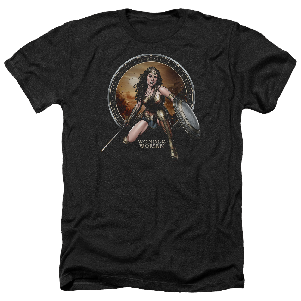 Batman v Superman Batlle Zone - Men's Heather T-Shirt Men's Heather T-Shirt Batman   