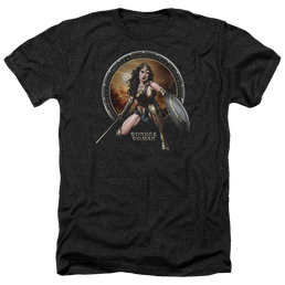 Batman v Superman Batlle Zone - Men's Heather T-Shirt Men's Heather T-Shirt Batman   