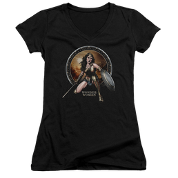 Batman v Superman Batlle Zone - Juniors V-Neck T-Shirt Juniors V-Neck T-Shirt Batman   