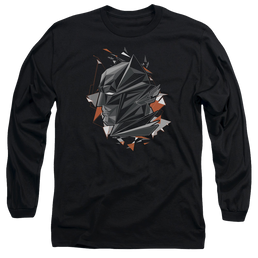 Batman v Superman Bat Head Tech - Men's Long Sleeve T-Shirt Men's Long Sleeve T-Shirt Batman   