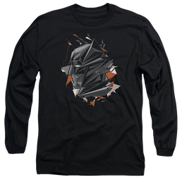 Batman v Superman Bat Head Tech - Men's Long Sleeve T-Shirt Men's Long Sleeve T-Shirt Batman   