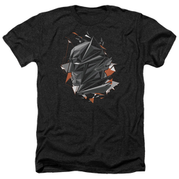 Batman v Superman Bat Head Tech - Men's Heather T-Shirt Men's Heather T-Shirt Batman   