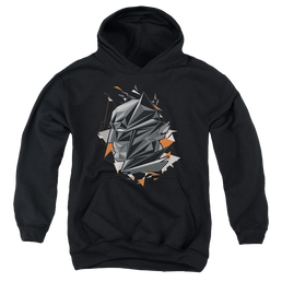 Batman v Superman Bat Head Tech - Youth Hoodie Youth Hoodie (Ages 8-12) Batman   