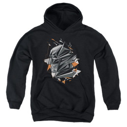 Batman v Superman Bat Head Tech - Youth Hoodie Youth Hoodie (Ages 8-12) Batman   