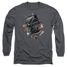 Batman v Superman Bat Head Tech - Men's Long Sleeve T-Shirt Men's Long Sleeve T-Shirt Batman   