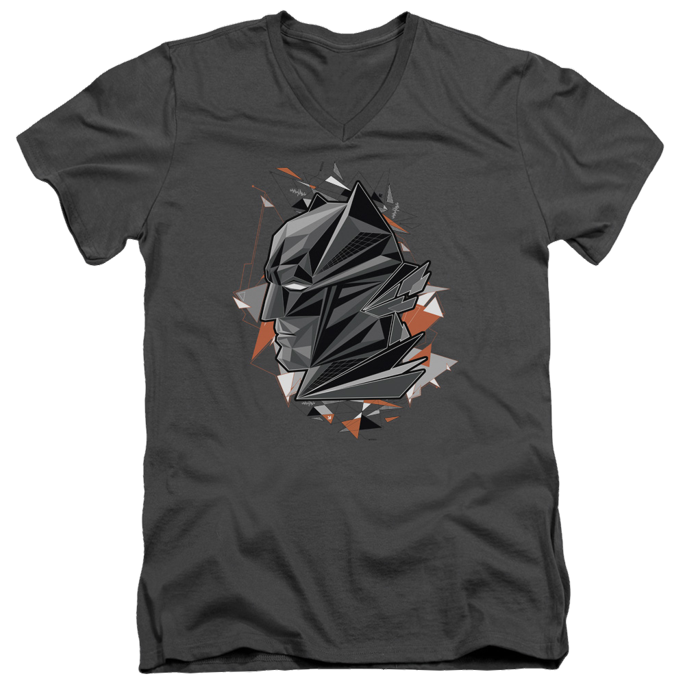 Batman v Superman Bat Head Tech - Men's V-Neck T-Shirt Men's V-Neck T-Shirt Batman   