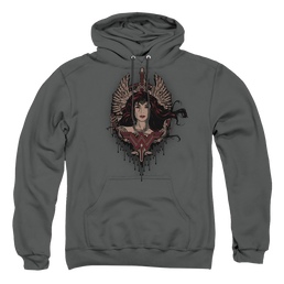 Batman v Superman Winged Goddess - Pullover Hoodie Pullover Hoodie Batman   