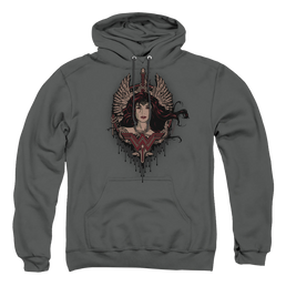 Batman v Superman Winged Goddess - Pullover Hoodie Pullover Hoodie Batman   