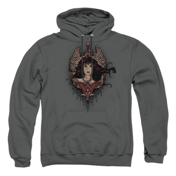 Batman v Superman Winged Goddess - Pullover Hoodie Pullover Hoodie Batman   
