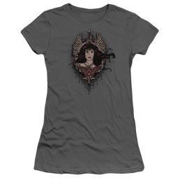 Batman v Superman Winged Goddess - Juniors T-Shirt Juniors T-Shirt Batman   