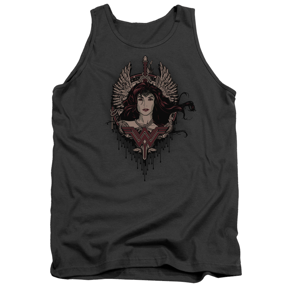 Batman v Superman Winged Goddess - Men's Tank Top Men's Tank Batman   