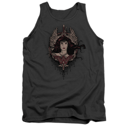 Batman v Superman Winged Goddess - Men's Tank Top Men's Tank Batman   