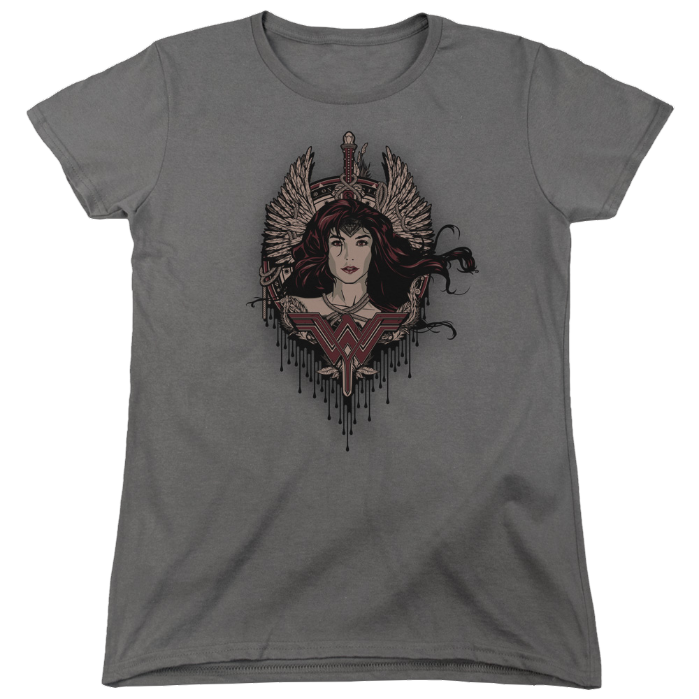 Batman v Superman Winged Goddess - Women's T-Shirt Women's T-Shirt Batman   
