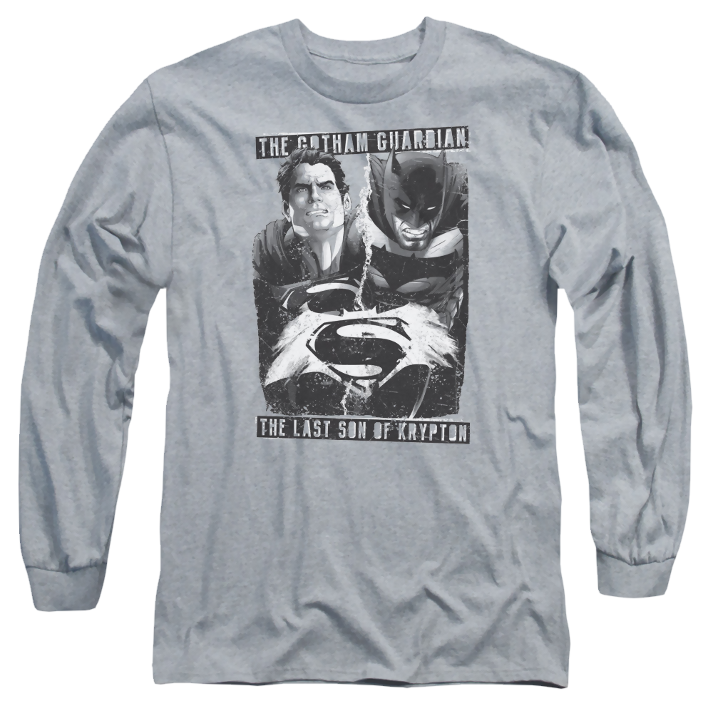 Batman v Superman Guardian V Son - Men's Long Sleeve T-Shirt Men's Long Sleeve T-Shirt Batman   