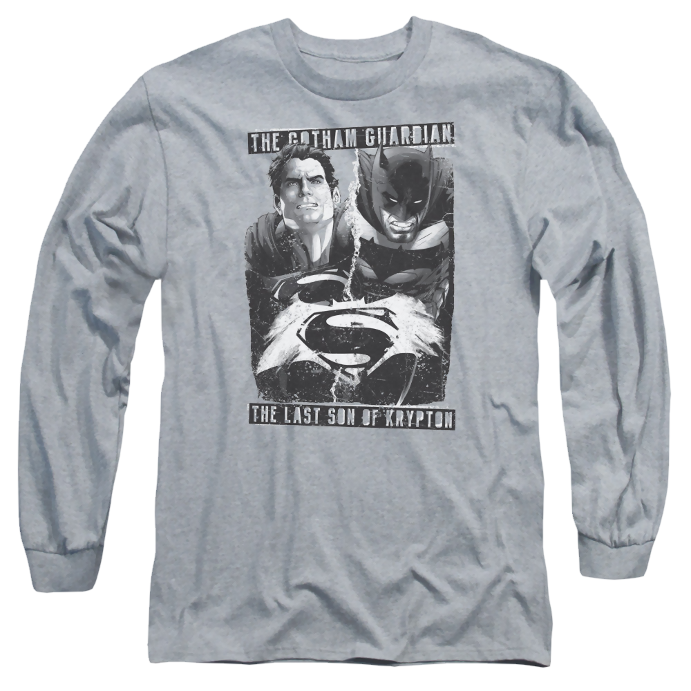 Batman v Superman Guardian V Son - Men's Long Sleeve T-Shirt Men's Long Sleeve T-Shirt Batman   