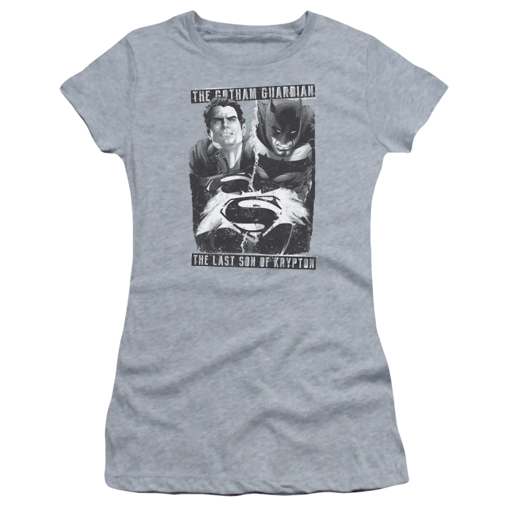 Batman v Superman Guardian V Son - Juniors T-Shirt Juniors T-Shirt Batman   