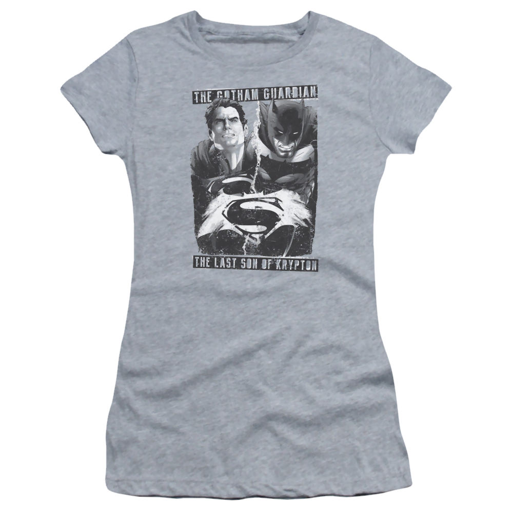 Batman v Superman Guardian V Son - Juniors T-Shirt Juniors T-Shirt Batman   