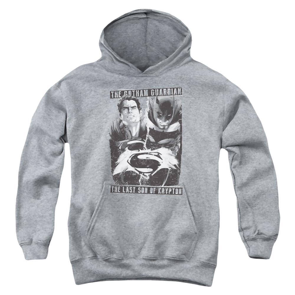 Batman v Superman Guardian V Son - Youth Hoodie Youth Hoodie (Ages 8-12) Batman   