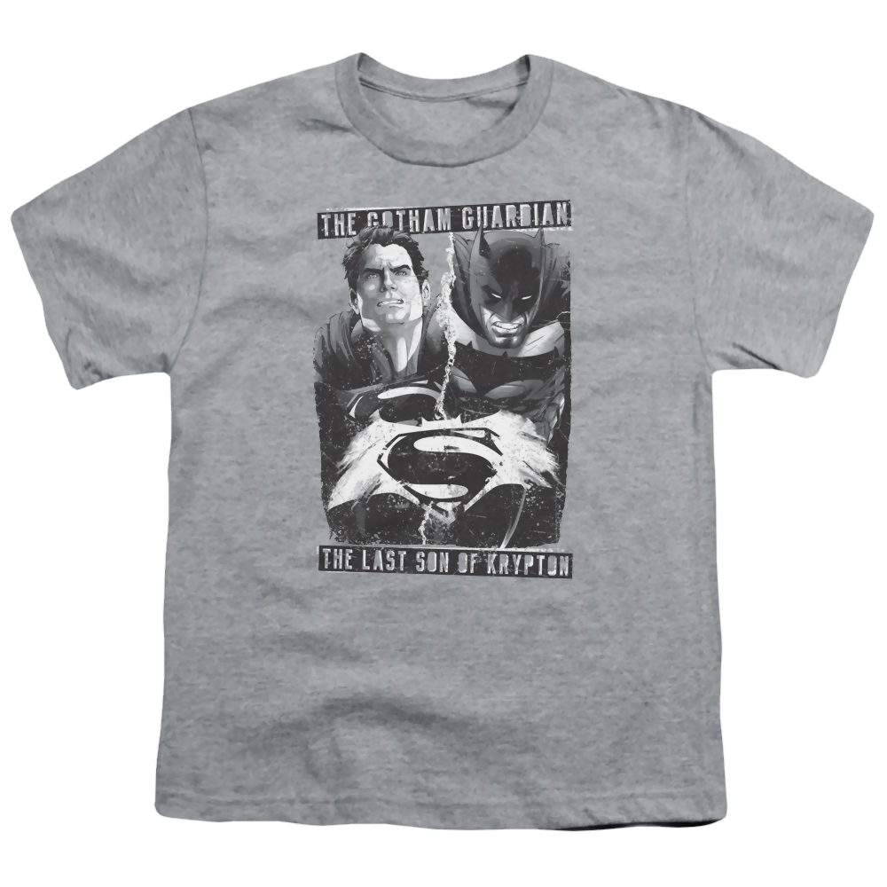Batman v Superman Guardian V Son - Youth T-Shirt Youth T-Shirt (Ages 8-12) Batman   
