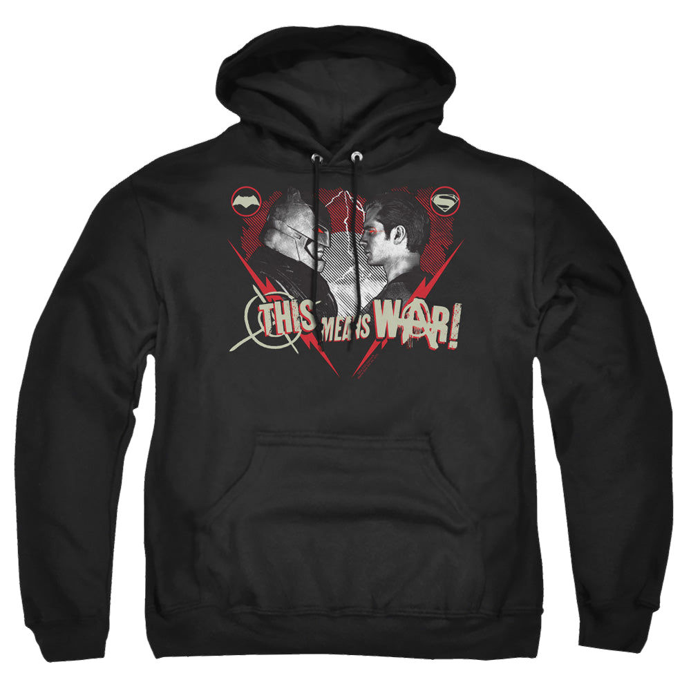 Batman v Superman This Means War - Pullover Hoodie Pullover Hoodie Batman   