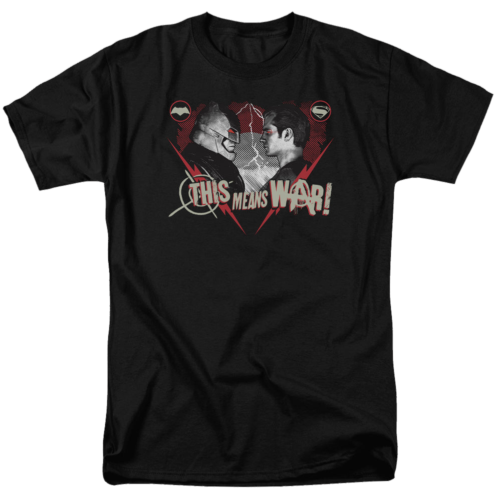 Batman v Superman This Means War - Men's Regular Fit T-Shirt Men's Regular Fit T-Shirt Batman   