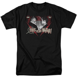Batman v Superman This Means War - Men's Regular Fit T-Shirt Men's Regular Fit T-Shirt Batman   
