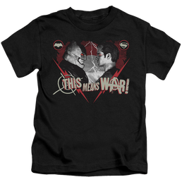 Batman v Superman This Means War - Kid's T-Shirt Kid's T-Shirt (Ages 4-7) Batman   