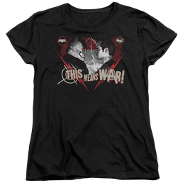 Batman v Superman This Means War - Women's T-Shirt Women's T-Shirt Batman   