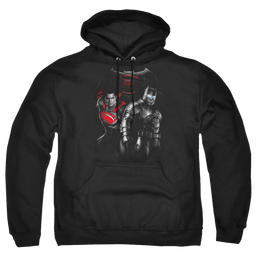 Batman v Superman Stand Off - Pullover Hoodie Pullover Hoodie Batman   